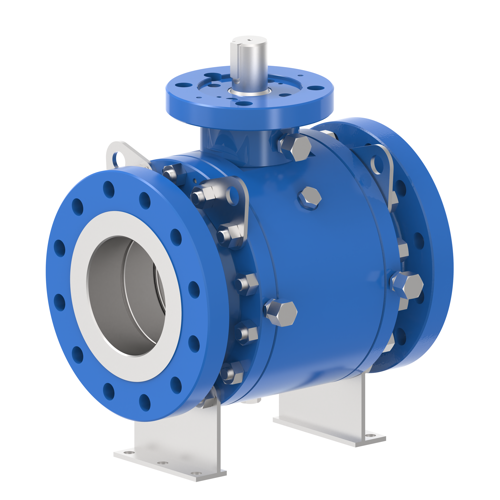 8 Series, 3PC, Trunnion Mounted Ball Valve, Soft Seat